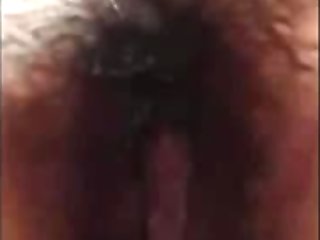 Hairy Pussy Toying Before Cam