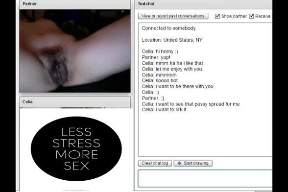 Chatroulette 50 - Hot Hairy and Huge Tits Girl